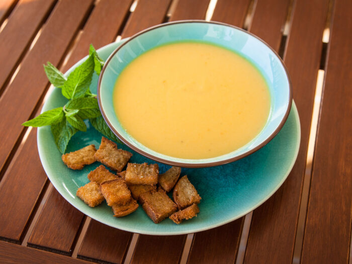 Crema casera de calabaza