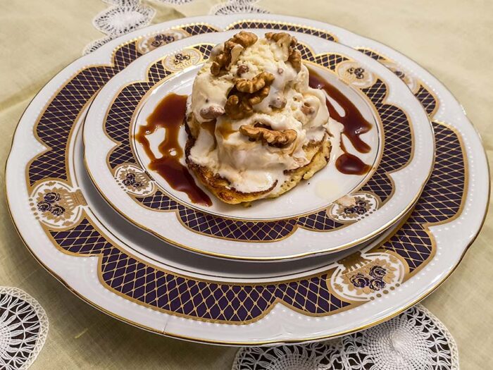 Crêpe de plátano
