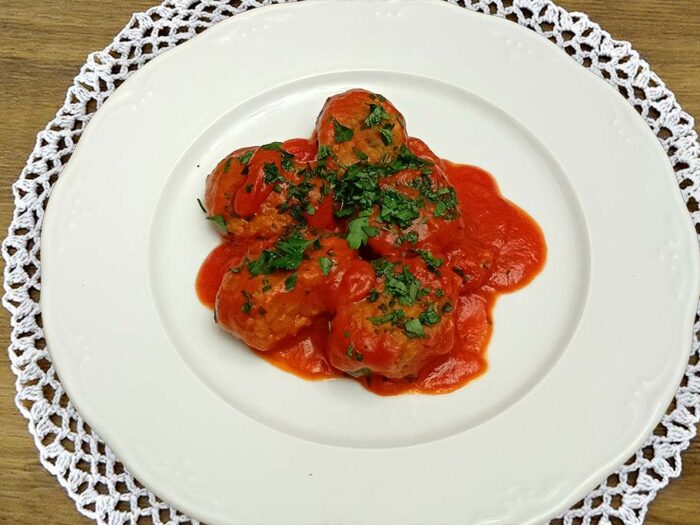 Albóndigas de berenjena